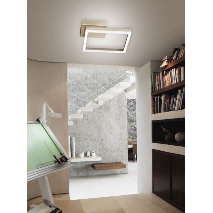 Fabas Luce 3394-21-225 - LED loftlampe dæmpbar BARD LED/22W/230V 3000K guldfarvet