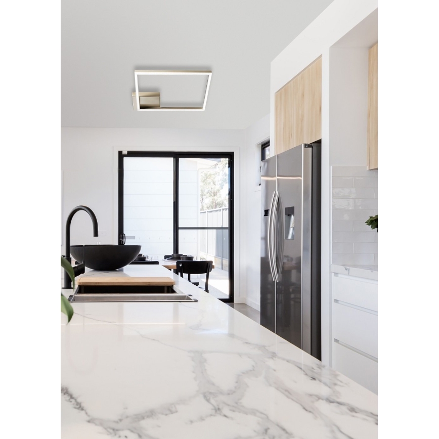 Fabas Luce 3394-61-225 - LED loftlampe dæmpbar BARD LED/39W/230V 3000K guldfarvet
