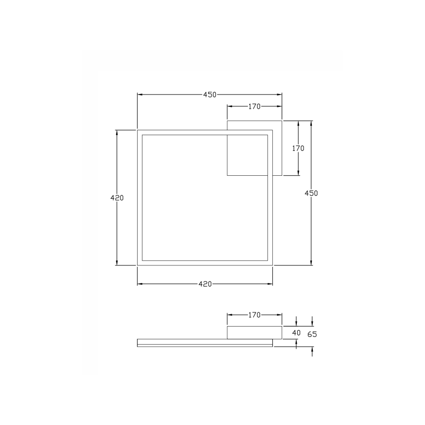 Fabas Luce 3394-61-225 - LED loftlampe dæmpbar BARD LED/39W/230V 3000K guldfarvet