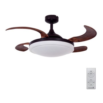 FANAWAY 512120 - Loftventilator EVORA 2xE27/15W/230V Ø 94 cm + fjernbetjening