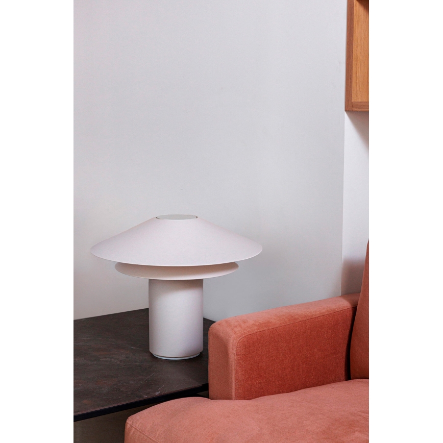FARO 20069 - Bordlampe SHAN 1xE27/15W/230V Pergamentpapir cremefarvet
