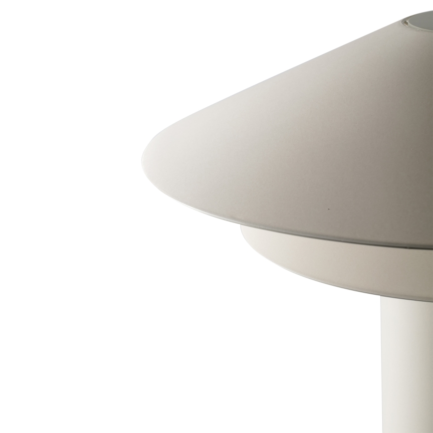 FARO 20069 - Bordlampe SHAN 1xE27/15W/230V Pergamentpapir cremefarvet