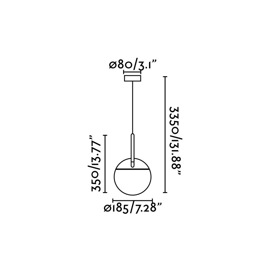 FARO 28210 - Pendel MINE 1xE27/40W/230V