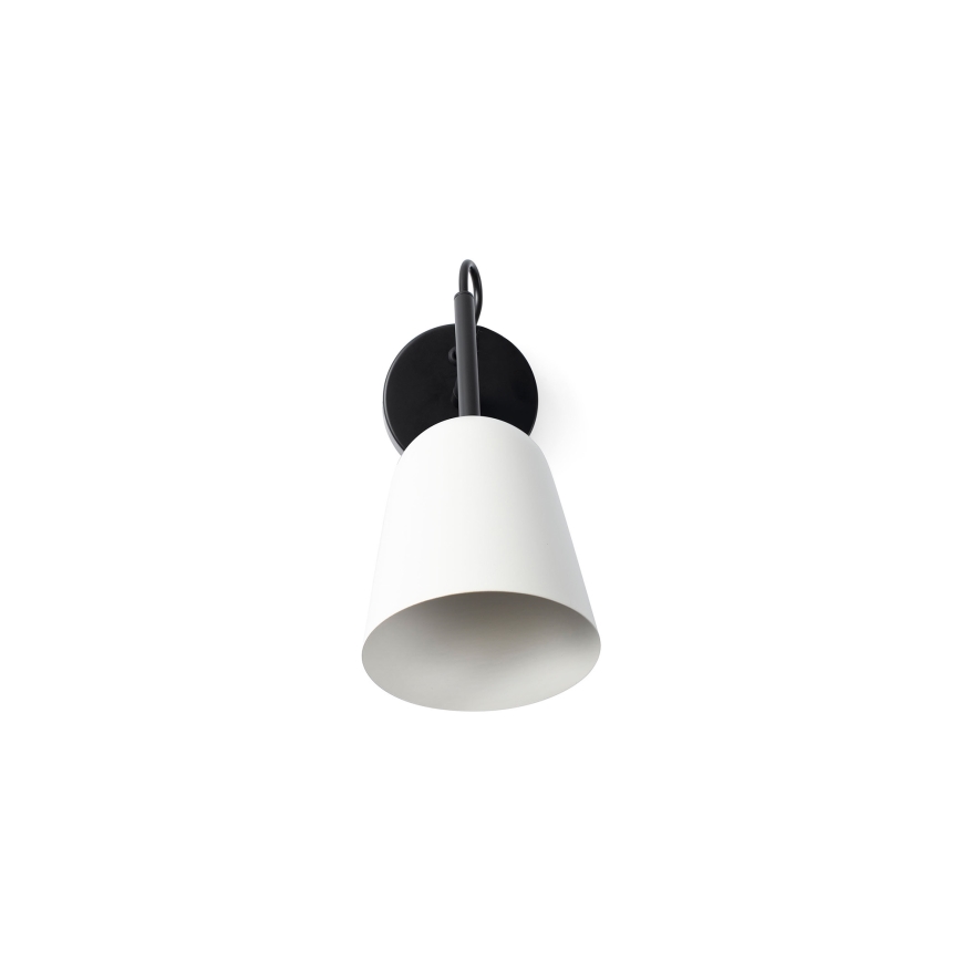 FARO 28258 - Væglampe STUDIO 1xE14/8W/230V hvid/sort