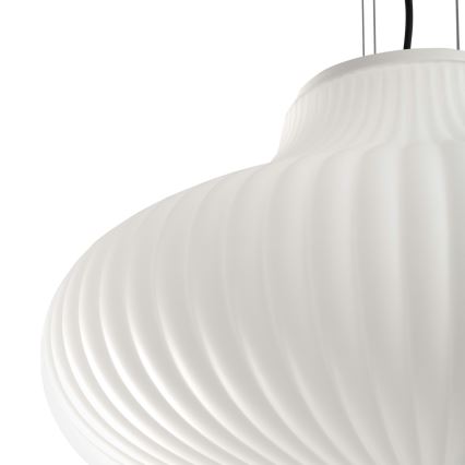 FARO 28300 - Pendel ISABELLE 1xE27/15W/230V diameter 31 cm hvid