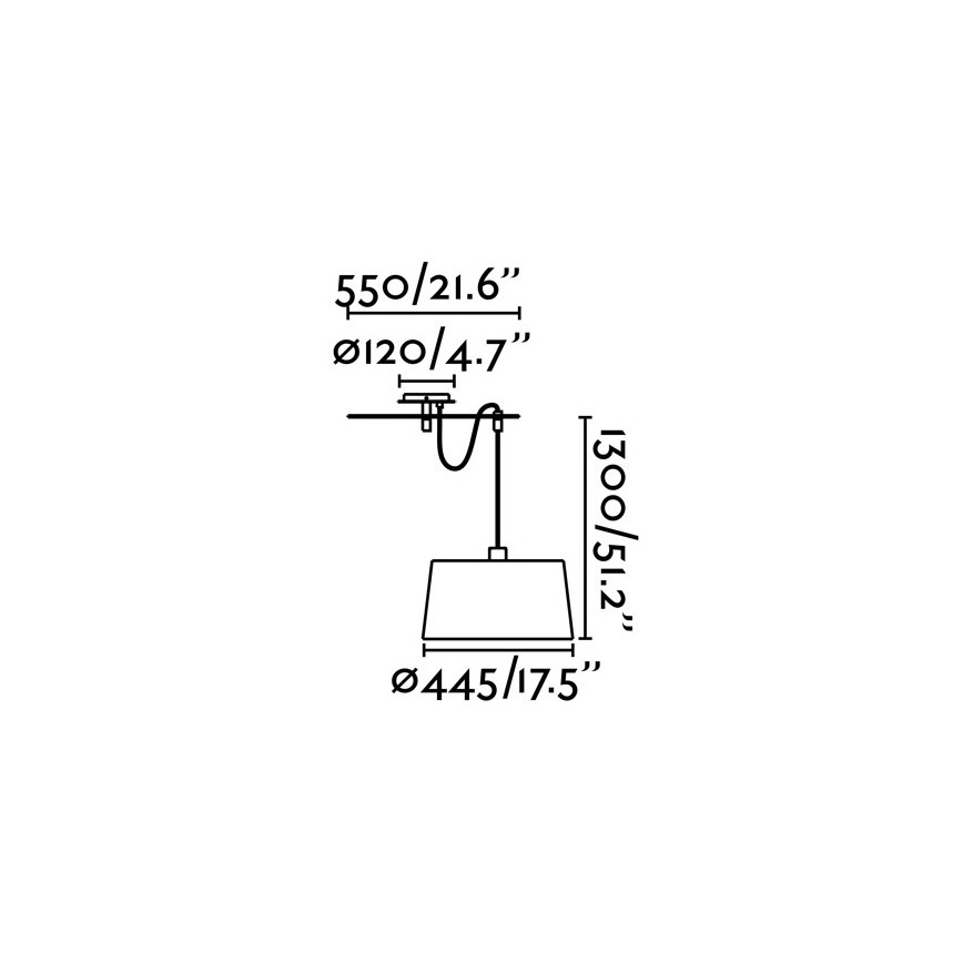 FARO 28394 - Lysekrone i snor FUSTA 1xE27/20W/230V hvid