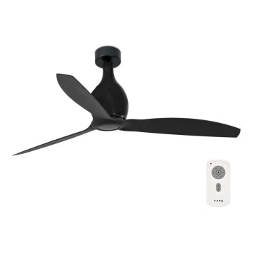 FARO 32030 - Loftventilator MINI ETERFAN sort Ø 128 cm + fjernbetjening