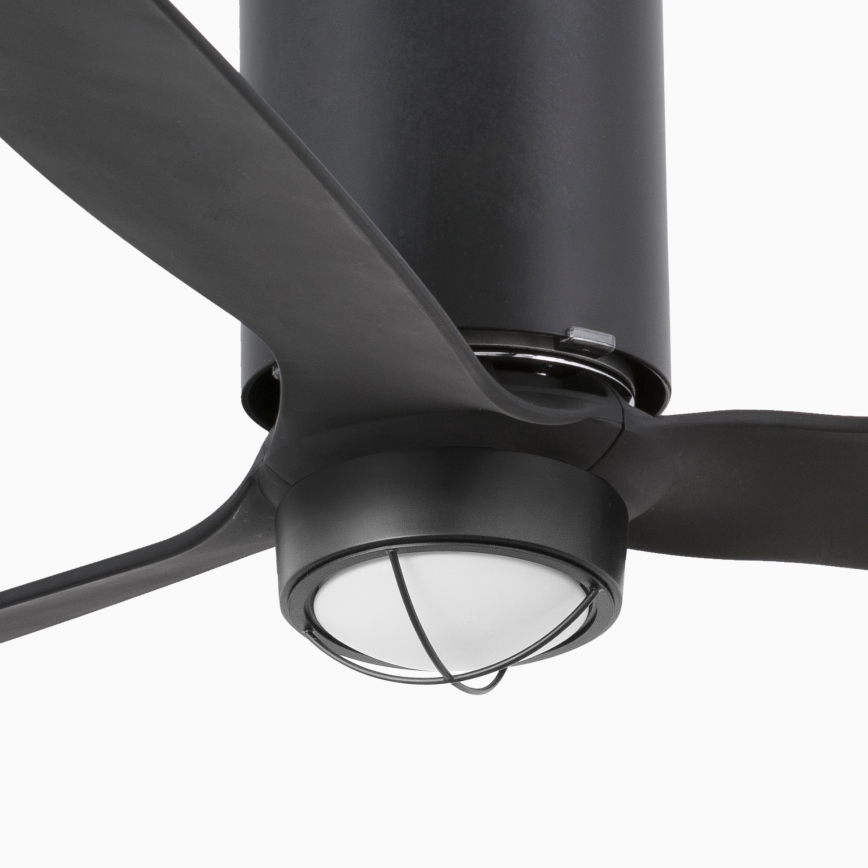 FARO 32043WP-10 - LED loftventilator MINI TUBE FAN LED/16W/230V sort diam. 128 cm Wi-Fi sort + fjernbetjening