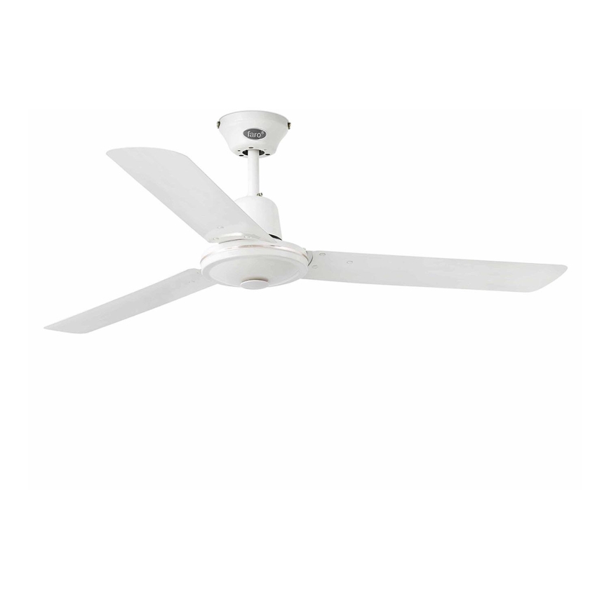 FARO 33005 - Loftventilator ECO INDUS diam. 120 cm hvid