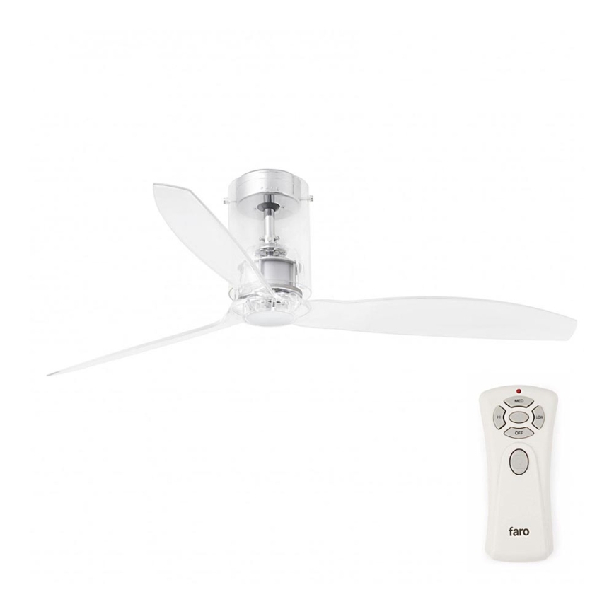 FARO 33393 - Loftventilator MINI TUBE FAN Ø 128 cm + fjernbetjening