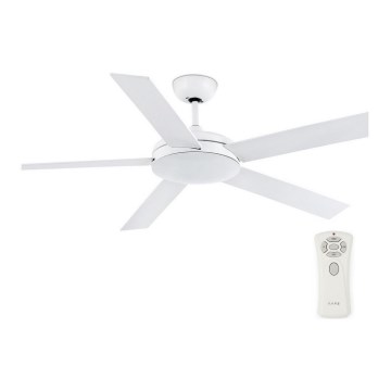 FARO 33420 - Loftsventilator NOVA hvid/brun