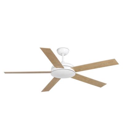 FARO 33420 - Loftsventilator NOVA hvid/brun
