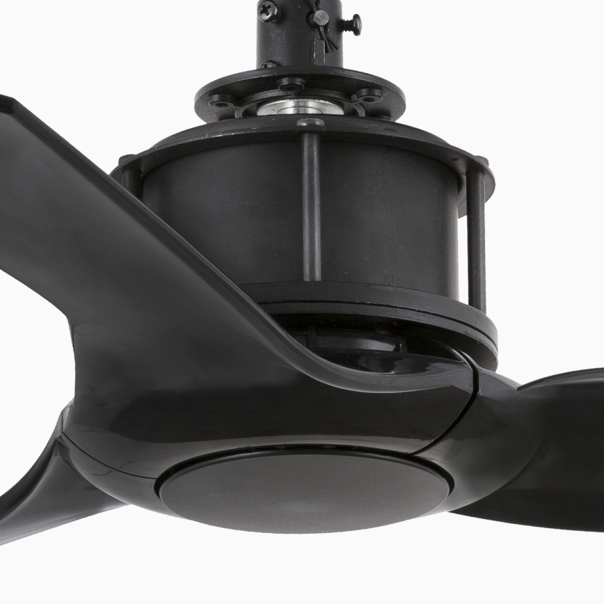 FARO 33424WT - Loftventilator JUST FAN S Ø 81 cm sort Wi-Fi Tuya + fjernbetjening