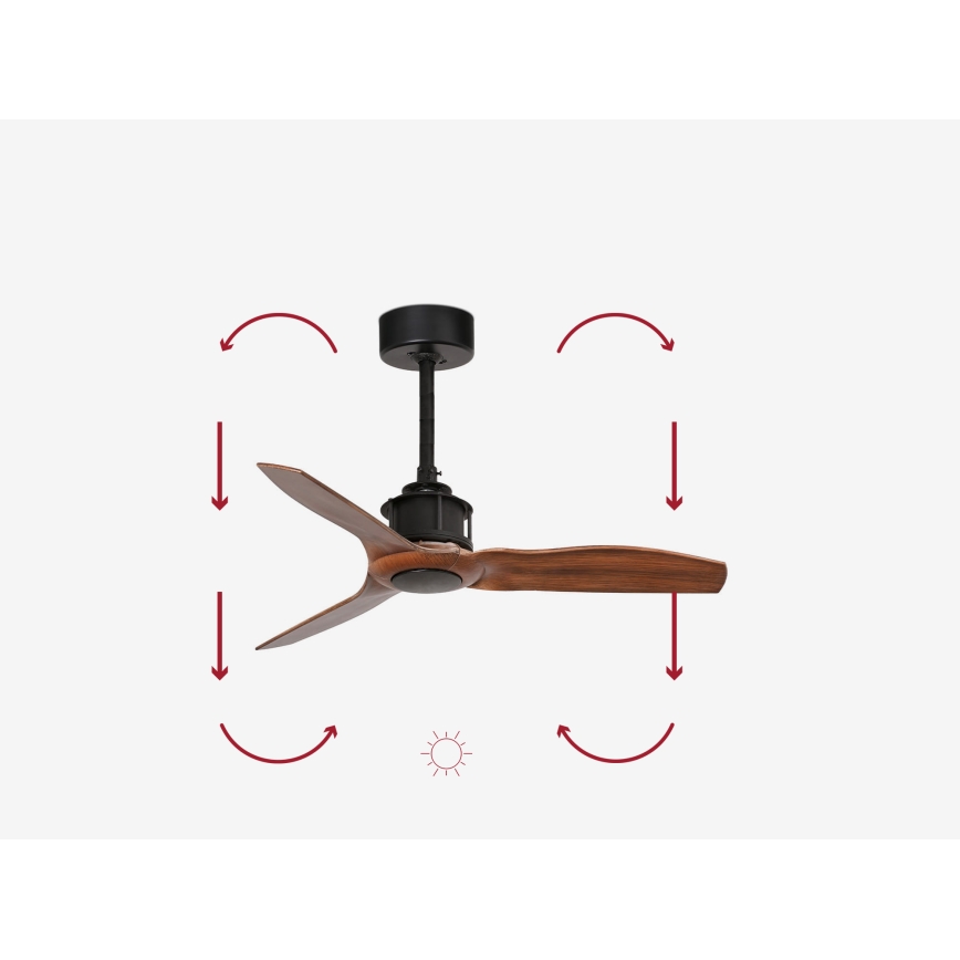 FARO 33425 - Loftventilator JUSTFAN