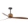 FARO 33435 - Loftventilator WEAVER M Ø 128 cm brun/sort + fjernbetjening