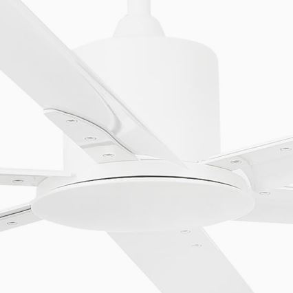 FARO 33461A - Loftventilator ANDROS XL hvid Ø 213 cm + fjernbetjening