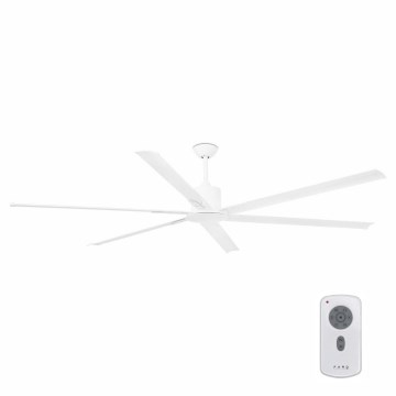 FARO 33461A - Loftventilator ANDROS XL hvid Ø 213 cm + fjernbetjening