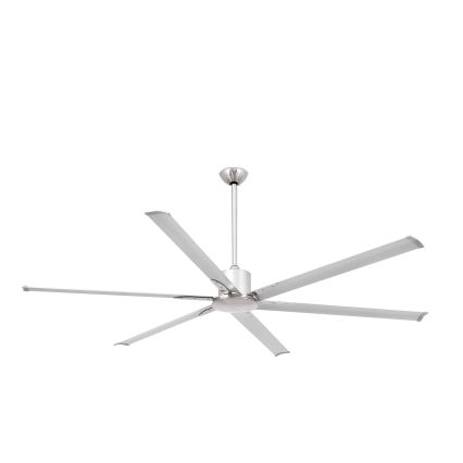 FARO 33465A - Loftventilator ANDROS XL mat krom + fjernbetjening