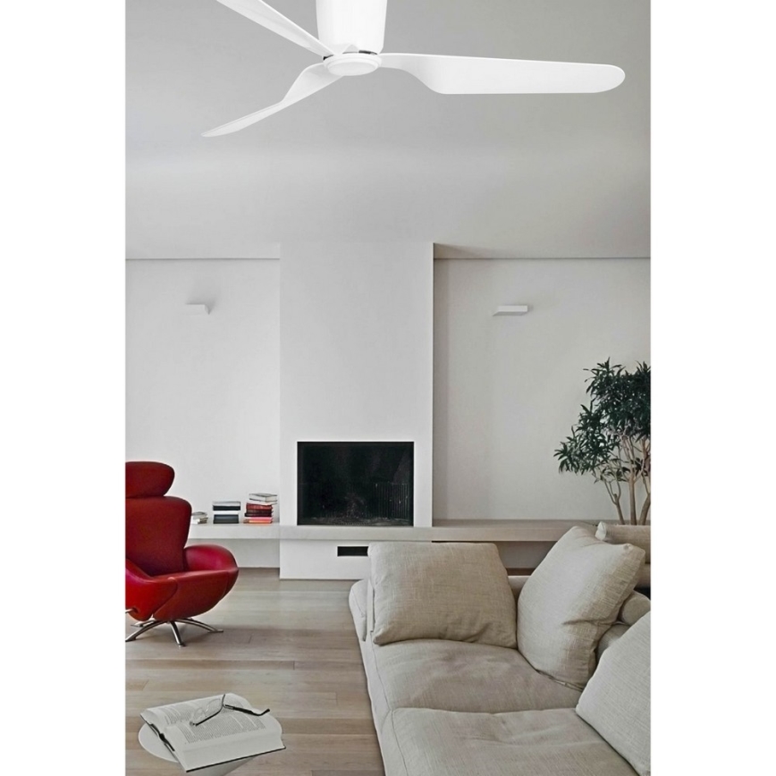 FARO 33471N - Loftventilator PEMBA hvid + fjernbetjening
