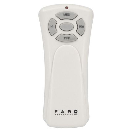 FARO 33516DC - Loftventilator LANTAU sort/brun Ø 132 cm + fjernbetjening