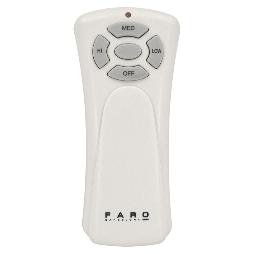 FARO 33516DC - Loftventilator LANTAU sort/brun Ø 132 cm + fjernbetjening