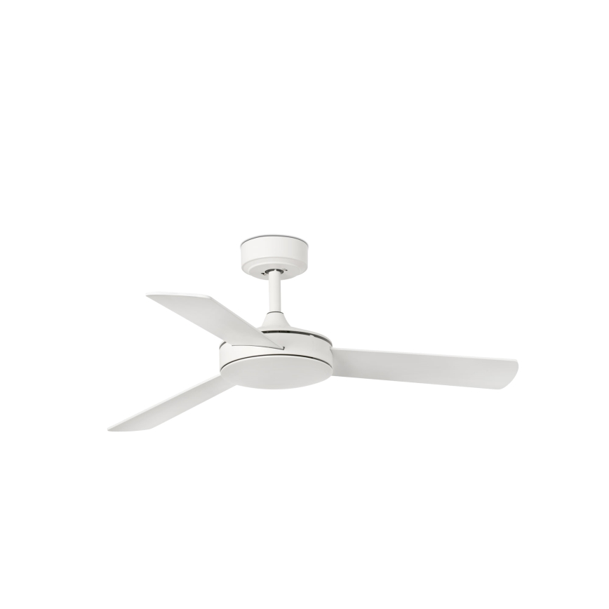 FARO 33603DCWT - Loftventilator MINI MALLORCA S brun/hvid diameter 106 cm Wi-Fi Tuya + fjernbetjening