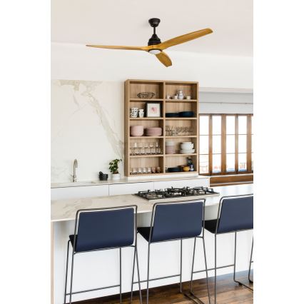 FARO 33719DC - LED ventilator dæmpbar ALO LED/20W/230V 2700/4000/6500K diameter 152 cm + fjernbetjening