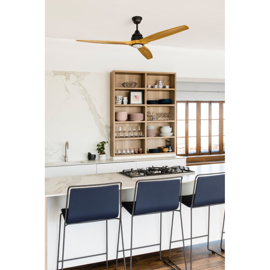 FARO 33719DC - LED ventilator dæmpbar ALO LED/20W/230V 2700/4000/6500K diameter 152 cm + fjernbetjening