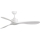 FARO 33750DCWT - Loftventilator LUZON L hvid diameter 132 cm Wi-Fi Tuya + fjernbetjening