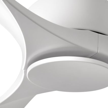 FARO 33750DCWT - Loftventilator LUZON L hvid diameter 132 cm Wi-Fi Tuya + fjernbetjening