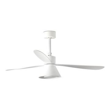 FARO 33760WT-22 - LED loftventilator dæmpbar AMELIA L CONE LED/20W/230V 2700/3500/5000K hvid diameter 132 cm Wi-Fi Tuya + fjernbetjening