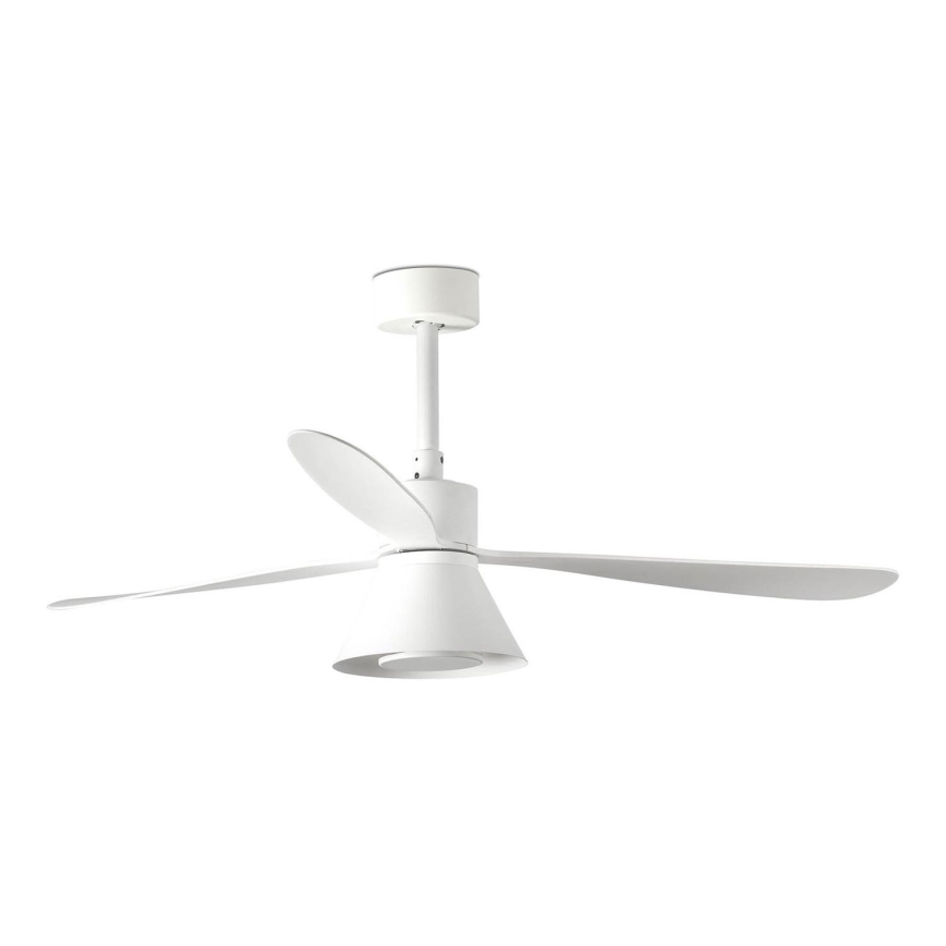 FARO 33760WT-22 - LED loftventilator dæmpbar AMELIA L CONE LED/20W/230V 2700/3500/5000K hvid diameter 132 cm Wi-Fi Tuya + fjernbetjening