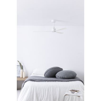 FARO 33760WT - Loftventilator AMELIA L hvid diameter 132 cm Wi-Fi Tuya + fjernbetjening