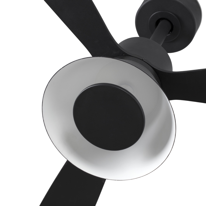 FARO 33761WT-23 - Dimmbar loft ventilator AMELIA L CONE LED/20W/230V 2700/3500/5000K sort pr. 132 cm Wi-Fi Tuya + fjernbetjening