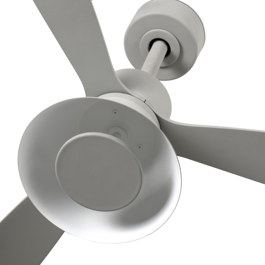 FARO 33762WT-24 - LED-dæmpbar loftsventilator AMELIA L CONE LED/20W/230V 2700/3500/5000K grå Ø 132 cm Wi-Fi Tuya + fjernbetjening