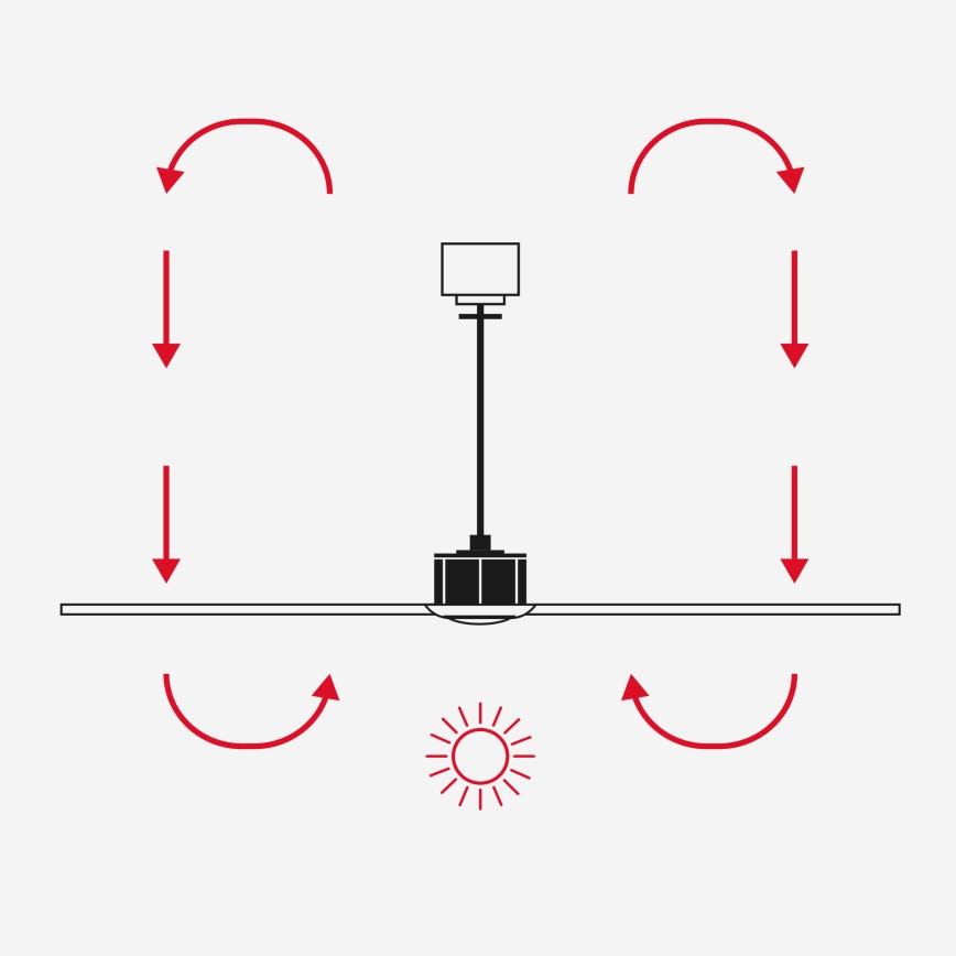 FARO 33806WT1S - LED-dæmpbar loftventilator HEYWOOD S LED/10W/230V 2700/3000/4000K, Ø 90 cm, træ/sort, Wi-Fi Tuya + fjernbetjening