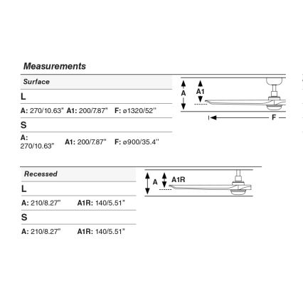 FARO 33806WT1S - LED-dæmpbar loftventilator HEYWOOD S LED/10W/230V 2700/3000/4000K, Ø 90 cm, træ/sort, Wi-Fi Tuya + fjernbetjening