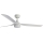 FARO 33814WT-20 - LED-dæmpbar loftsventilator PUNT M LED/18W/230V 2700/3000/4000K hvid Ø 132 cm Wi-Fi Tuya + fjernbetjening