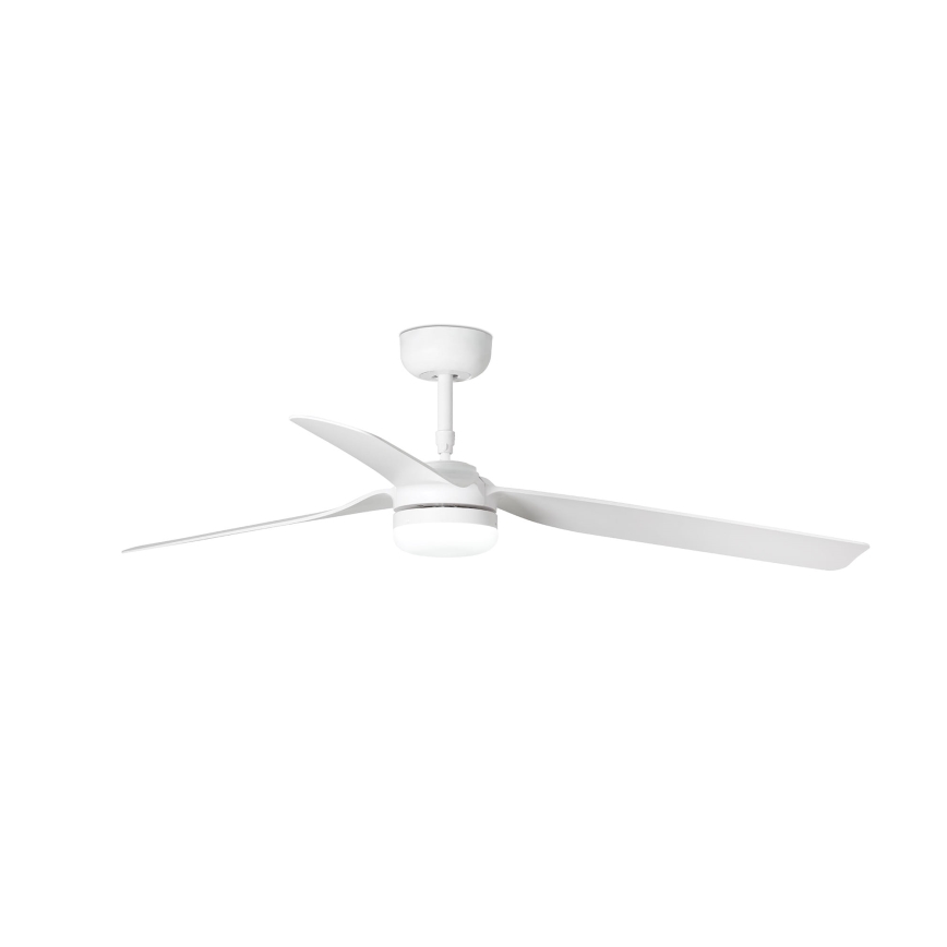 FARO 33814WT-20 - LED-dæmpbar loftsventilator PUNT M LED/18W/230V 2700/3000/4000K hvid Ø 132 cm Wi-Fi Tuya + fjernbetjening