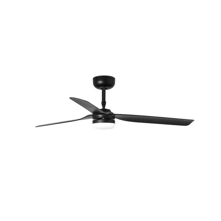 FARO 33815WT-21 - LED-dæmpbar loftventilator PUNT M LED/18W/230V 2700/3000/4000K sort Ø 132 cm Wi-Fi Tuya + fjernbetjening