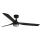 FARO 33815WT-21 - LED loftventilator dæmpbar PUNT M LED/18W/230V 3000/4200/6500K sort diameter 132 cm Wi-Fi Tuya + fjernbetjening