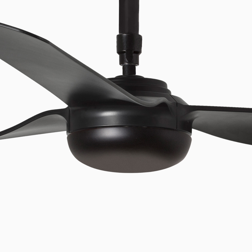 FARO 33815WT - Loftventilator PUNT M sort diameter 132 cm Wi-Fi Tuya + fjernbetjening