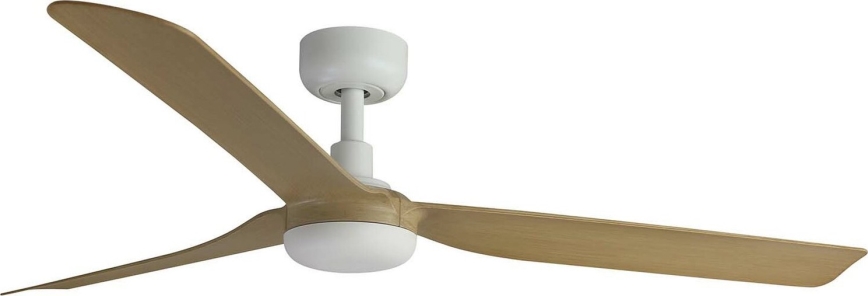 FARO 33816WT - Loftventilator PUNT M brun/hvid diameter 132 cm Wi-Fi Tuya + fjernbetjening