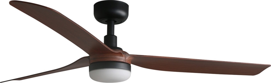 FARO 33817WT-21 - LED loftventilator dæmpbar PUNT M LED/18W/230V brun/sort diameter 132 cm Wi-Fi Tuya + fjernbetjening