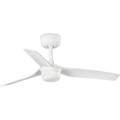 FARO 33820WT-1TW - LED-dæmpbar loftventilator MINI PUNT S LED/10W/230V 2700/3000/4000K hvid Ø 90 cm Wi-Fi Tuya + fjernbetjening