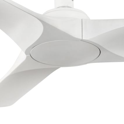 FARO 33824WT - Loftventilator HEY S hvid diameter 90 cm Wi-Fi Tuya + fjernbetjening