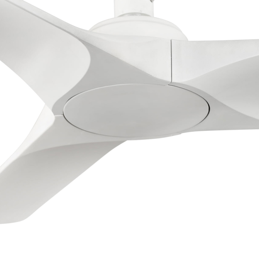 FARO 33824WT - Loftventilator HEY S hvid diameter 90 cm Wi-Fi Tuya + fjernbetjening