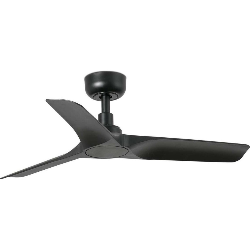 FARO 33825WT - Loftventilator HEY S sort diameter 90 cm Wi-Fi Tuya + fjernbetjening