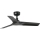 FARO 33825WT - Loftventilator HEY S sort diameter 90 cm Wi-Fi Tuya + fjernbetjening