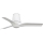FARO 33826-1TW - LED loftventilator dæmpbar HEY TUB S LED/10W/230V 2700/4000/6000K hvid diameter 90 cm + fjernbetjening